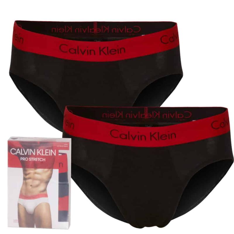 Calvin Klein 2-Pack Briefs - Sort Undertøj Tilbud