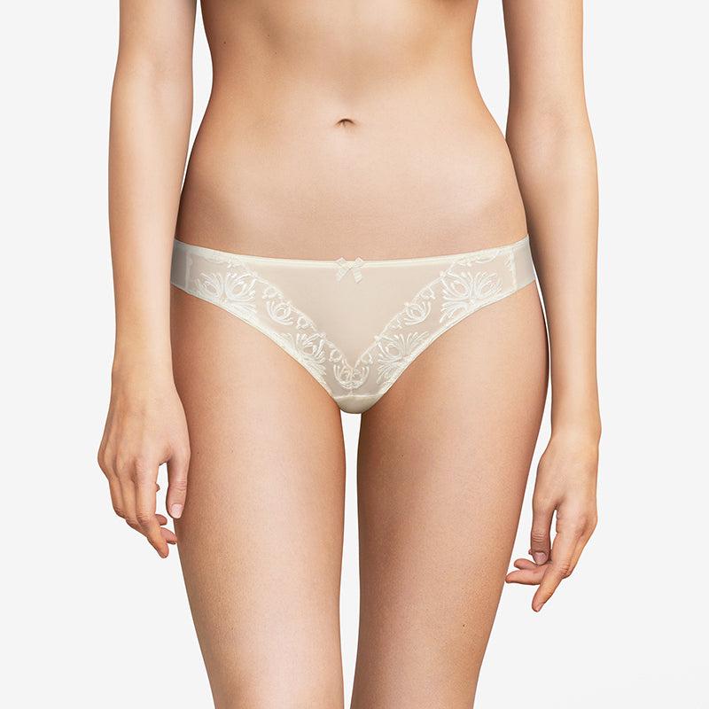 Chantelle Champs Elysées Brazilian trusse i naturlig farve