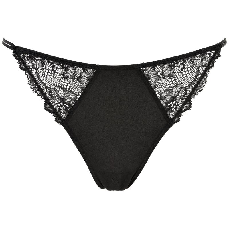 Calvin Klein Sort Brazilian Trusse til Dame - Fri Fragt!