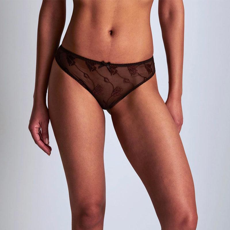 Aubade Softessence Brazilian Trusse i Brun - Fri Fragt!