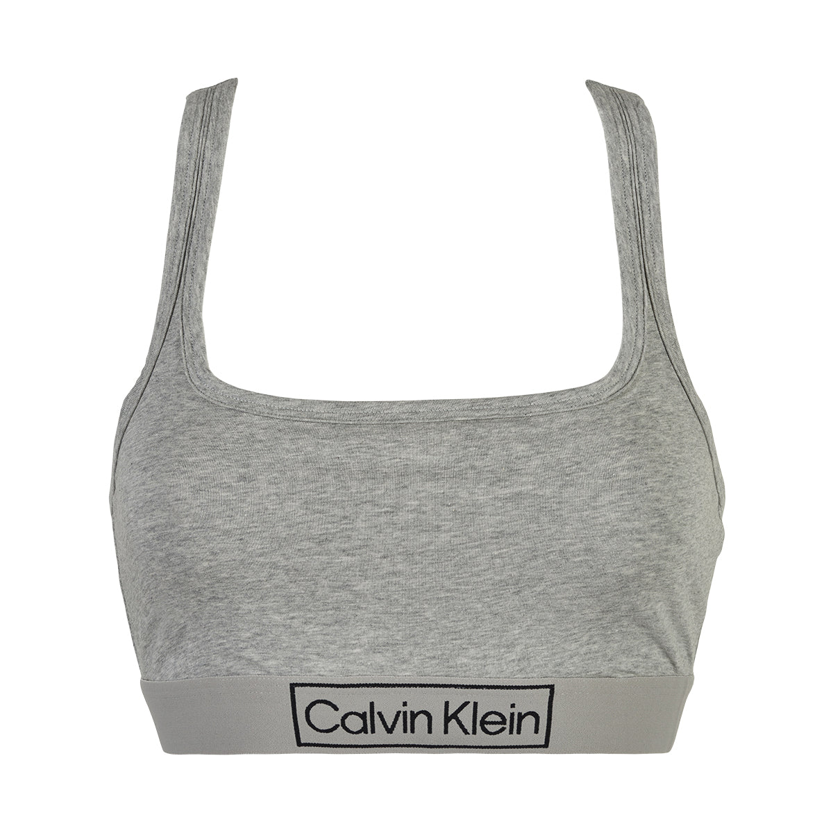 Calvin Klein Unlined Bralette BH i Grå - Fri Fragt!