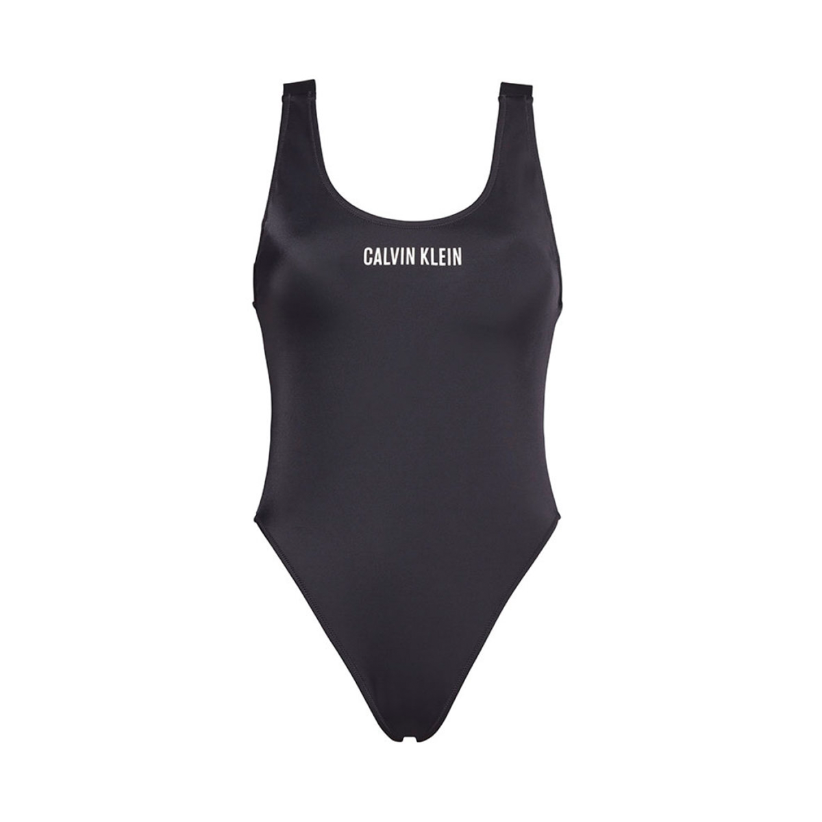 Calvin Klein Scoop Badedragt Uden Bøjle - Sort Tilbud!