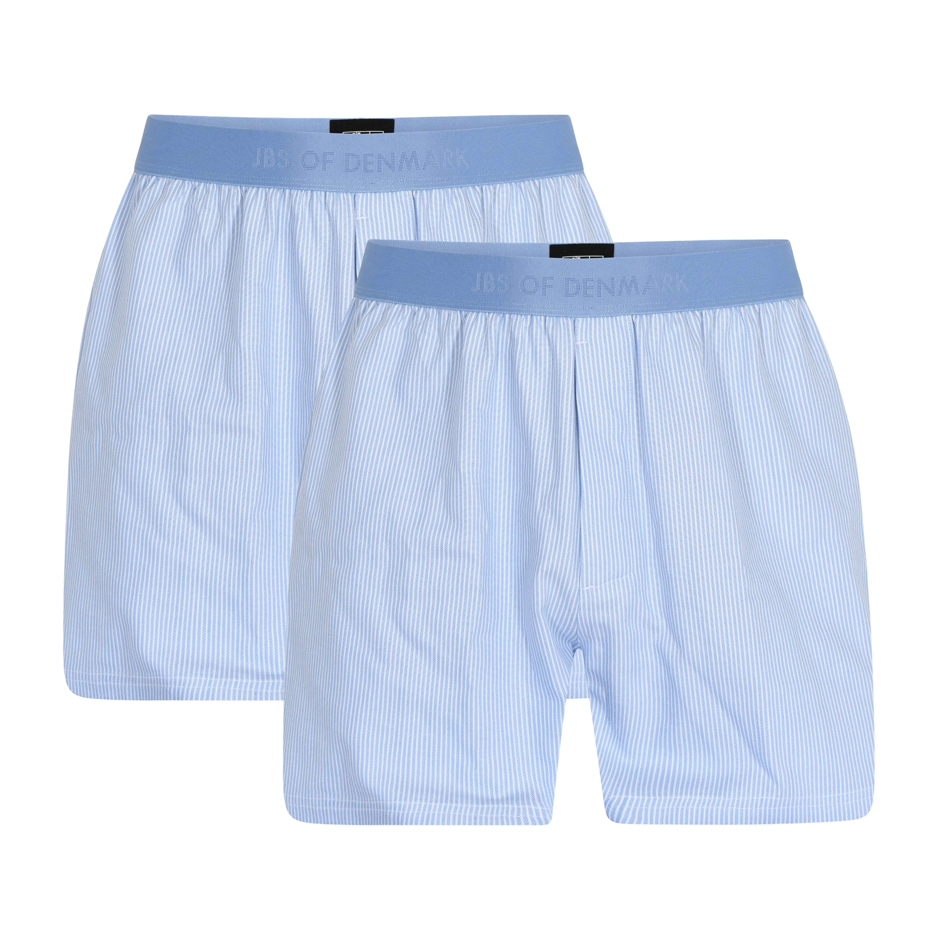 2 par bambus boxershorts "loos fit" fra JBS of Denmark - Blå-L